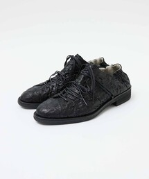 alfredoBANNISTER | 【26A/W】ダブルレースシューズ メタリック(ドレスシューズ)