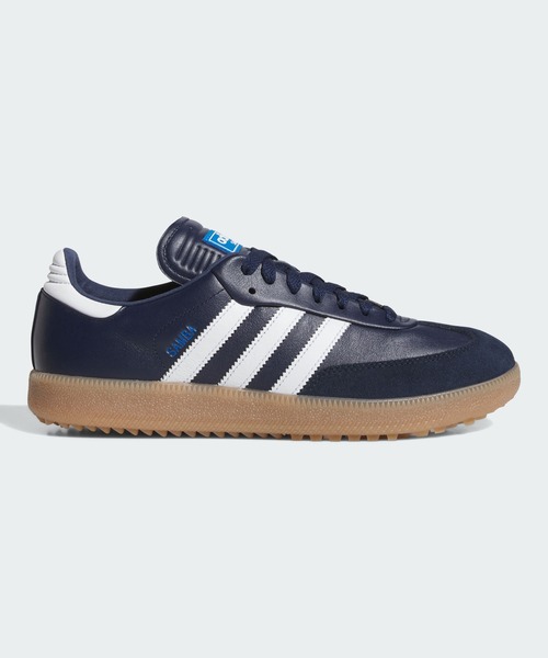adidas(アディダス)の「オリジナルス サンバ ゴルフ フルグレインレザー【adidas Golf/アディダスゴルフ】(スニーカー・メンズ・ダークブルー・22.5cm/23.5cm/24.5cm/25.5cm/26.5cm/27.5cm/28.5cm/29.5cm/30.0cm/23.0cm/24.0cm/25.0cm/26.0cm/27.0cm/28.0cm/29.0cm)」の1枚目の写真