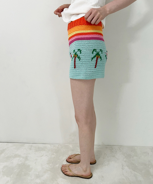 EDIT. FOR LULU（エディットフォールル）の「【Tach clothing／タッチ クロージング】 Isla Knitted Shorts（その他パンツ・レディース・ブルー系その他・FREE）」の4枚目の写真