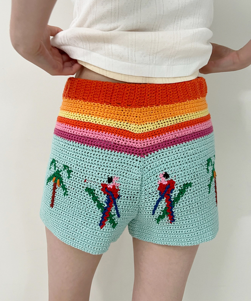 EDIT. FOR LULU（エディットフォールル）の「【Tach clothing／タッチ クロージング】 Isla Knitted Shorts（その他パンツ・レディース・ブルー系その他・FREE）」の5枚目の写真
