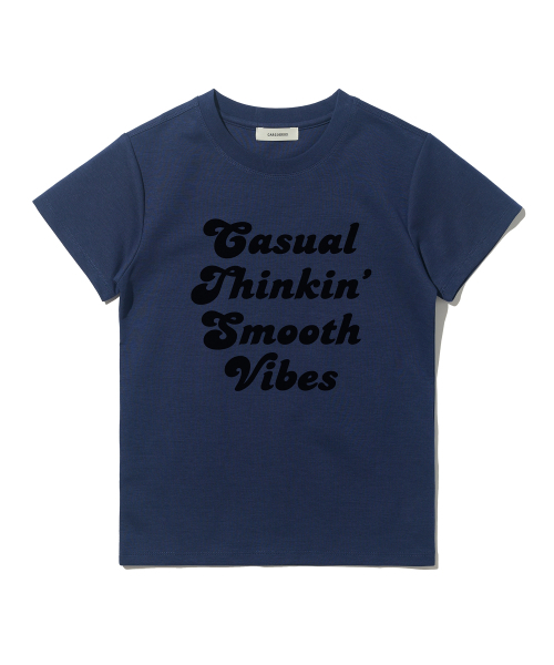 CARGOBROS FOR WOMAN（カーゴブロスフォーウィメン）の「ドットシースルーロングスリーブレイヤードカジュアル半袖Tシャツセット（ブラック/ネイビー）（Tシャツ/カットソー・レディース・その他・FREE）」の3枚目の写真