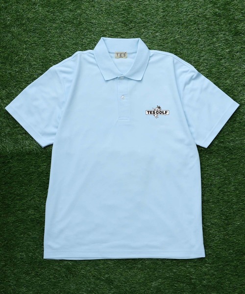 The Endless Summer(エンドレスサマー)の「TES GOLF POLO 4BUHI / ポロシャツ(ポロシャツ・メンズ・グリーン/ホワイト/ベージュ/ブラック/ネイビー/サックスブルー・MEDIUM/SMALL/XX-LARGE/X-LARGE/LARGE)」の9枚目の写真