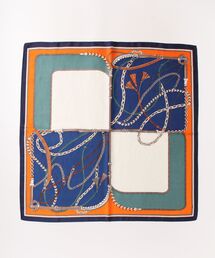 Burner（バーナー）の「【FEMLY DAILY（フェミリーデイリー）】シルクタッチ 70cm角プリントスカーフ fem-Scarf-4-4【RBTS】（バンダナ/スカーフ）」