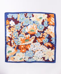 Burner（バーナー）の「【FEMLY DAILY（フェミリーデイリー）】シルクタッチ 70cm角プリントスカーフ fem-Scarf-4-4【RBTS】（バンダナ/スカーフ）」