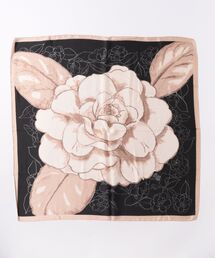 Burner（バーナー）の「【FEMLY DAILY（フェミリーデイリー）】シルクタッチ 70cm角プリントスカーフ fem-Scarf-4-4【RBTS】（バンダナ/スカーフ）」