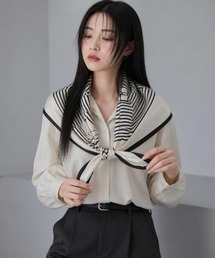 Burner（バーナー）の「【FEMLY DAILY（フェミリーデイリー）】ポリエステル バンダナ/スカーフ fem-Scarf-4-4【RBTS】（バンダナ/スカーフ）」