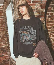 niko and... | イラスト刺繍裏毛プルオーバー(スウェット)