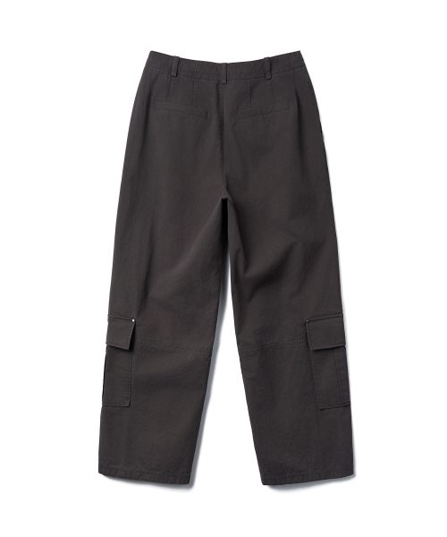 TTUDEMENT(トュードメント)の「WASHED UTILITY PANTS_CHARCOAL(その他パンツ・レディース・その他・SMALL/MEDIUM)」の3枚目の写真