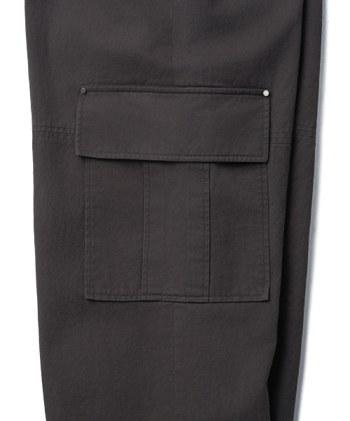 TTUDEMENT(トュードメント)の「WASHED UTILITY PANTS_CHARCOAL(その他パンツ・レディース・その他・SMALL/MEDIUM)」の6枚目の写真