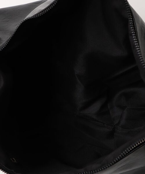 Burner(バーナー)の「【Leathen Leather(レーセンレザー)】ポリエステル ショルダーバッグ lea-shbag-17-36(ショルダーバッグ・メンズ・ブラック・FREE)」の4枚目の写真