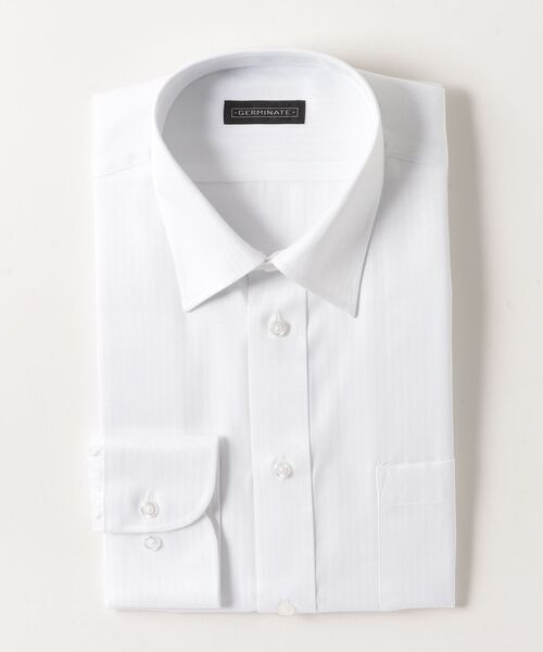 TETE HOMME(テットオム)の「アソート T/Cドレスシャツ / レギュラーカラービジネスシャツ(シャツ/ブラウス・メンズ・ホワイト系5/ホワイト系1/ホワイト系4/ホワイト系3/ホワイト系2・LARGE/MEDIUM/X-LARGE)」の1枚目の写真