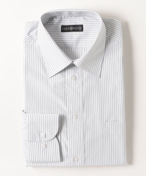 TETE HOMME(テットオム)の「アソート T/Cドレスシャツ / レギュラーカラービジネスシャツ(シャツ/ブラウス・メンズ・ホワイト系5/ホワイト系1/ホワイト系4/ホワイト系3/ホワイト系2・LARGE/MEDIUM/X-LARGE)」の3枚目の写真