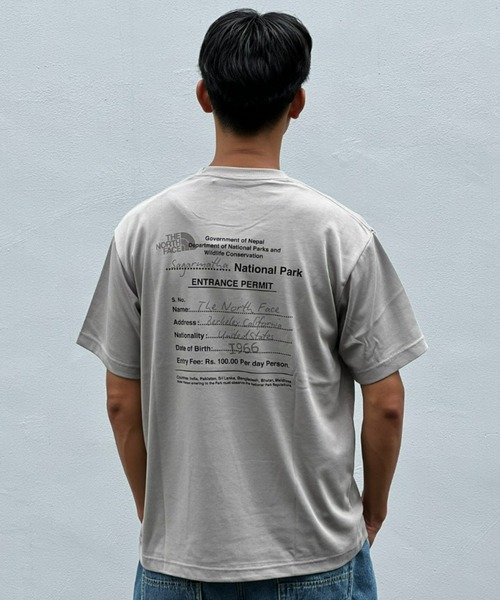 THE NORTH FACE(ザノースフェイス)の「【THE NORTH FACE】S/S Entrance Permission Tee(Tシャツ/カットソー・メンズ・ホワイト/ブラック/グレー・MEDIUM/LARGE/X-LARGE)」の3枚目の写真