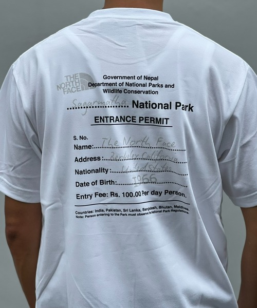 THE NORTH FACE(ザノースフェイス)の「【THE NORTH FACE】S/S Entrance Permission Tee(Tシャツ/カットソー・メンズ・ホワイト/ブラック/グレー・MEDIUM/LARGE/X-LARGE)」の8枚目の写真