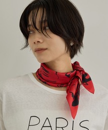 SALON adam et rope'（サロン アダム エ ロペ）の「【Camille de Cussac for SALON】アートシルクスカーフ（バンダナ/スカーフ）」