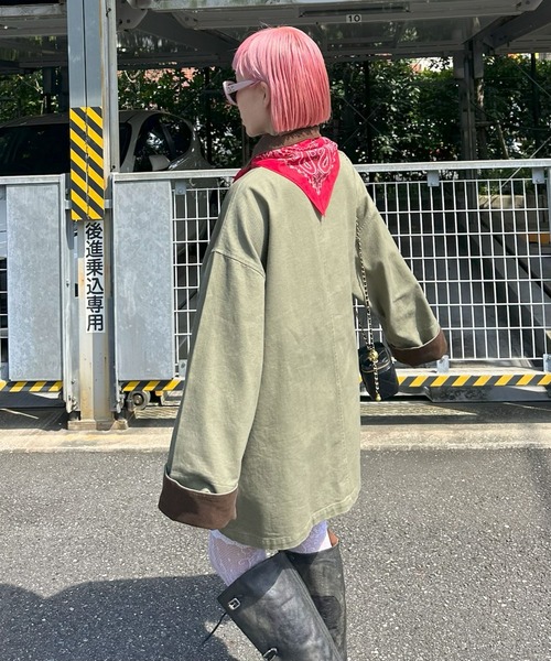 Alley Tokyo(アリートーキョー)の「モンスターカバーオール(カバーオール・レディース・カーキ/ネイビー/ピンク・FREE)」の13枚目の写真