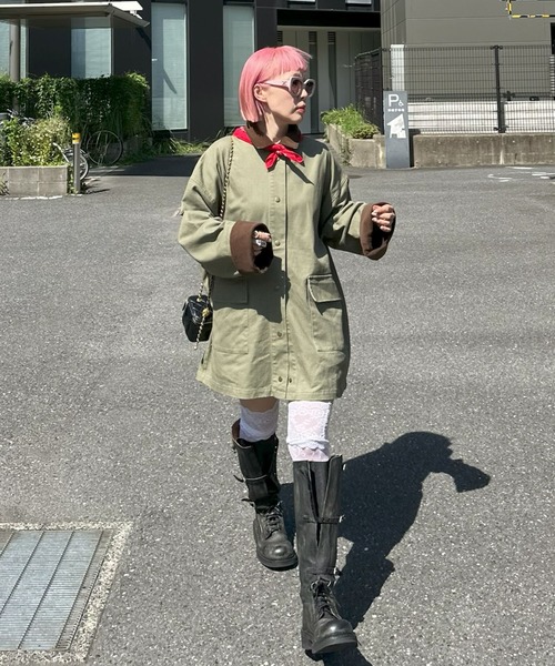 Alley Tokyo(アリートーキョー)の「モンスターカバーオール(カバーオール・レディース・カーキ/ネイビー/ピンク・FREE)」の14枚目の写真