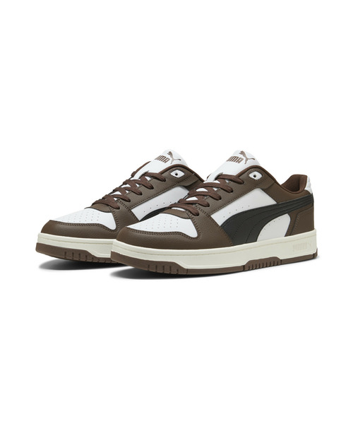 PUMA(プーマ)の「PUMA プーマ ユニセックス リバウンド スラム ロウ スニーカー(スニーカー・メンズ・シルバーグレー/ブラック×ホワイト/ブラウン系その他3・22.0cm/23.0cm/23.5cm/22.5cm/29.0cm/30.0cm/25.5cm/26.0cm/25.0cm/24.0cm/24.5cm/28.0cm/28.5cm/26.5cm/27.0cm/27.5cm)」の4枚目の写真
