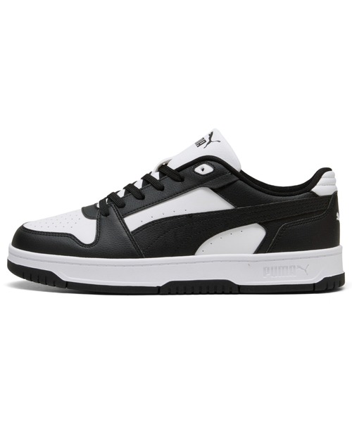 PUMA(プーマ)の「PUMA プーマ ユニセックス リバウンド スラム ロウ スニーカー(スニーカー・メンズ・シルバーグレー/ブラック×ホワイト/ブラウン系その他3・22.0cm/23.0cm/23.5cm/22.5cm/29.0cm/30.0cm/25.5cm/26.0cm/25.0cm/24.0cm/24.5cm/28.0cm/28.5cm/26.5cm/27.0cm/27.5cm)」の2枚目の写真