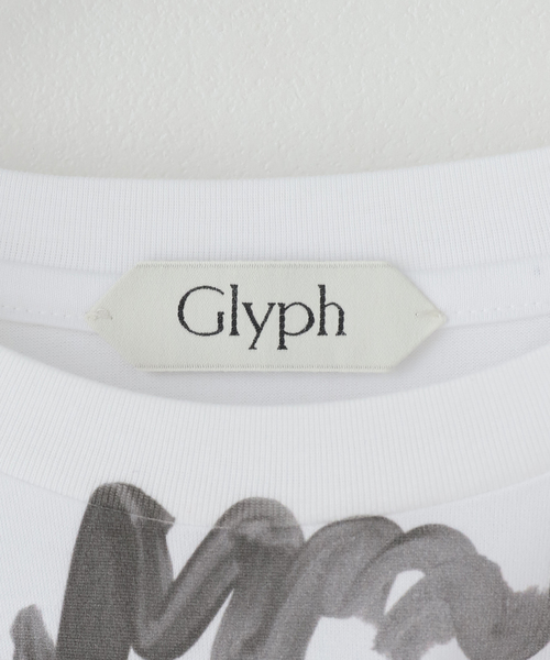 Spick & Span(スピックアンドスパン)の「《一部店舗+WEB限定》Glyph Typography Tee(Tシャツ/カットソー・レディース・ホワイト・FREE)」の4枚目の写真