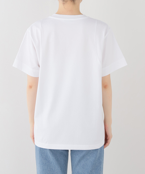 Spick & Span(スピックアンドスパン)の「《一部店舗+WEB限定》Glyph Typography Tee(Tシャツ/カットソー・レディース・ホワイト・FREE)」の9枚目の写真