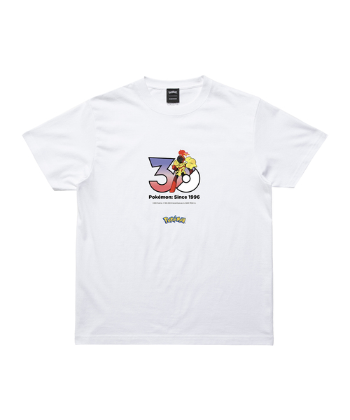 ZOZOSPOT(ゾゾスポット)の「Pokemon 30th Anniversary 1025 T-shirt 「グレンアルマ」(Tシャツ/カットソー・レディース・ホワイト・160cm/150cm/140cm/130cm/120cm/110cm/100cm/XXX-LARGE/XX-LARGE/X-LARGE/LARGE/MEDIUM/SMALL)」の1枚目の写真