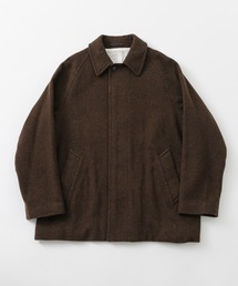 new basic BOILED WOOL COAT