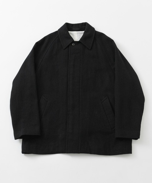 URBAN RESEARCH(アーバンリサーチ)の「new basic BOILED WOOL COAT(その他アウター・メンズ・ブラウン/ブラック・LARGE/MEDIUM)」の2枚目の写真