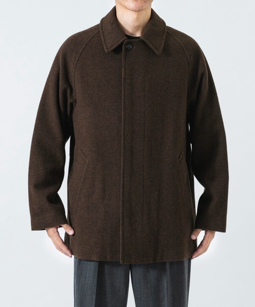 URBAN RESEARCH(アーバンリサーチ)の「new basic BOILED WOOL COAT(その他アウター・メンズ・ブラウン/ブラック・LARGE/MEDIUM)」の5枚目の写真