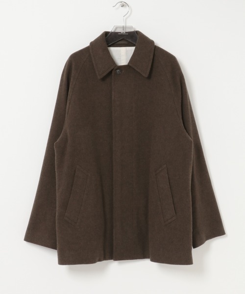 URBAN RESEARCH(アーバンリサーチ)の「new basic BOILED WOOL COAT(その他アウター・メンズ・ブラウン/ブラック・LARGE/MEDIUM)」の8枚目の写真