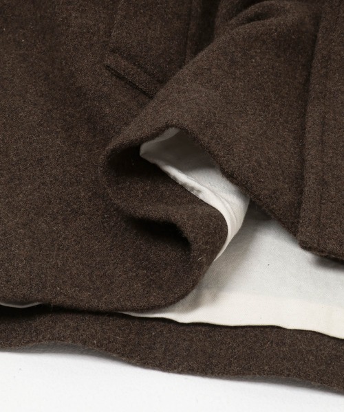 URBAN RESEARCH(アーバンリサーチ)の「new basic BOILED WOOL COAT(その他アウター・メンズ・ブラウン/ブラック・LARGE/MEDIUM)」の13枚目の写真