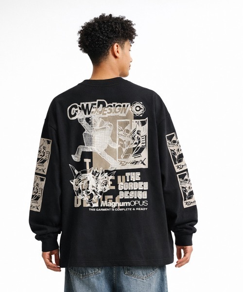 RRR-123（リヴィントンロイレビス）の「DIVINITY PAPER GARDEN LS TEE