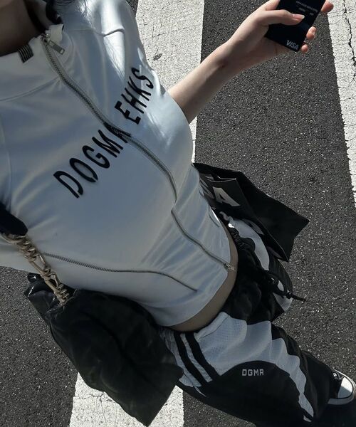 DOGMA EHKS(ドグマ エックス)の「ORCA TRACK PANTS BLACK(スウェットパンツ・レディース・その他・SMALL/MEDIUM)」の5枚目の写真
