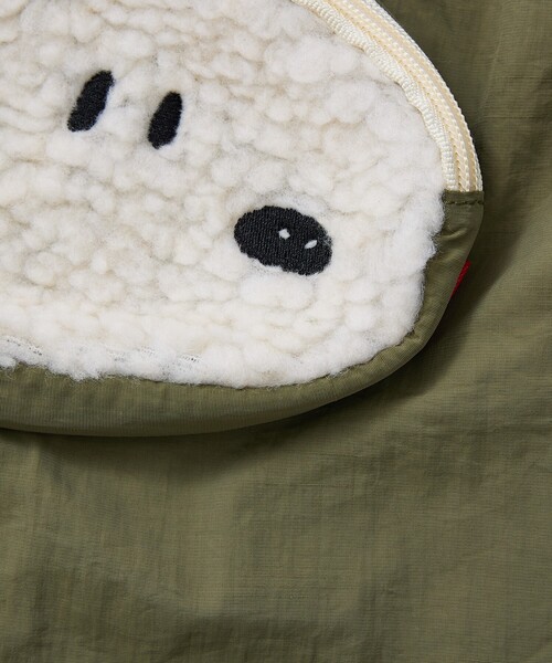 PEANUTS(ピーナッツ)の「【ROOTOTE / ルートート】RS mid Peanuts-1O / ルーショッパー 折りたたみ マチ広 ナイロン スヌーピー(ショルダーバッグ・メンズ・ブラック/カーキ/ブルー/グレイッシュベージュ・フリー)」の13枚目の写真
