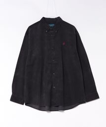 【BEVERLY HILLS POLO CLUB/ビバリーヒルズポロクラブ】【胸元のワンポイント刺繍がアクセント】コーデュロイボタンダウンシャツ 綿100% ベーシック シンプル きれいめ カジュアル 上品 ユニセックス