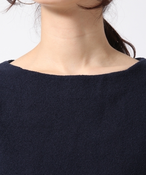 A part by（アパートバイ）の「12GCガーターボートネック2セット 722942 （ニット/セーター・レディース・ホワイト/ネイビー/グレー・FREE）」の12枚目の写真