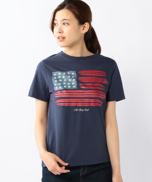 coen(コーエン)の「サーフプリントTシャツ(Tシャツ/カットソー・レディース・オフホワイト/イエロー/ライトブルー/ネイビー・LARGE/MEDIUM)」の3枚目の写真