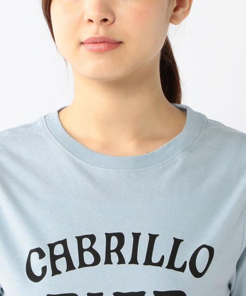 coen(コーエン)の「サーフプリントTシャツ(Tシャツ/カットソー・レディース・オフホワイト/イエロー/ライトブルー/ネイビー・LARGE/MEDIUM)」の12枚目の写真