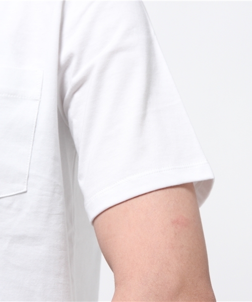 n(n) BY NUMBER (N)INE（エヌエヌバイナンバーナイン）の「直営店限定_ポケットTシャツ（Tシャツ/カットソー・メンズ・ブラック/ホワイト・3/2/4）」の4枚目の写真