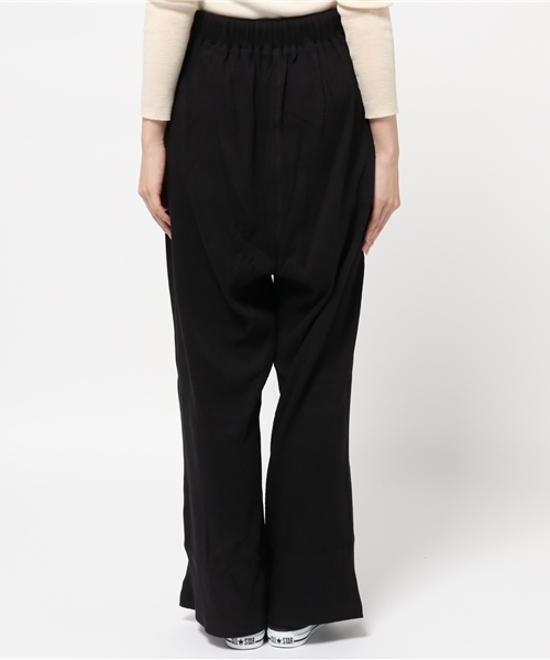 WEGO(ウィゴー)の「WEGO/リブワイドパンツ(その他パンツ・レディース・杢グレー/ブラック/ベージュ/オレンジ/ピンク/ブラウン・FREE)」の9枚目の写真