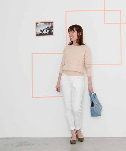 NATURAL BEAUTY BASIC（ナチュラルビューティーベーシック）の「スターポイントミニトートバッグ（トートバッグ・レディース・ブルー/ホワイト系その他・ﾌﾘ-）」の10枚目の写真