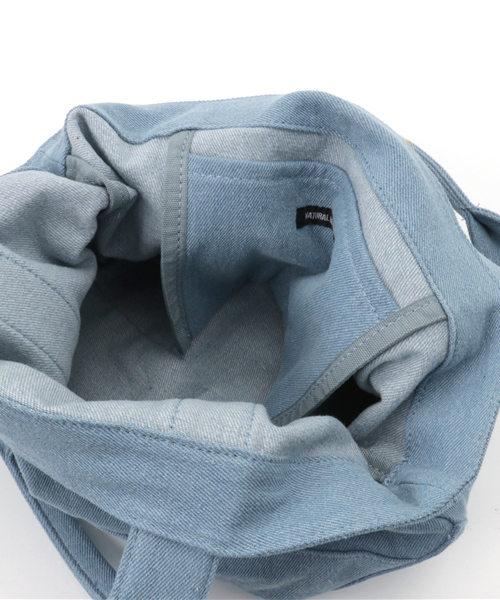 NATURAL BEAUTY BASIC（ナチュラルビューティーベーシック）の「スターポイントミニトートバッグ（トートバッグ・レディース・ブルー/ホワイト系その他・ﾌﾘ-）」の6枚目の写真