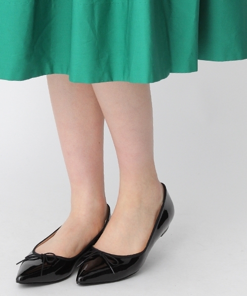 Andemiu（アンデミュウ）の「【XSからLLサイズまで展開あり！】エナメルバレエシューズ757912（バレエシューズ・レディース・レッド/ブラック/ベージュ/グレー・SMALL/MEDIUM/LARGE/X-LARGE/X-SMALL）」の21枚目の写真