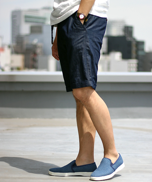glory crew（グローリークルー）の「ショートパンツ/ショーツ/ベルト付属（その他パンツ・メンズ・ピンク/ホワイト/インディゴブルー/サックスブルー/ネイビー/ブルー・LL/L/S/M）」の15枚目の写真