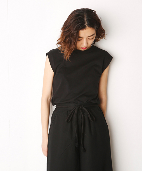 SLY（スライ）の「SUMMER BASIC T/T（タンクトップ・レディース・ブラウン/ブラック/ベージュ/オフホワイト・FREE）」の13枚目の写真