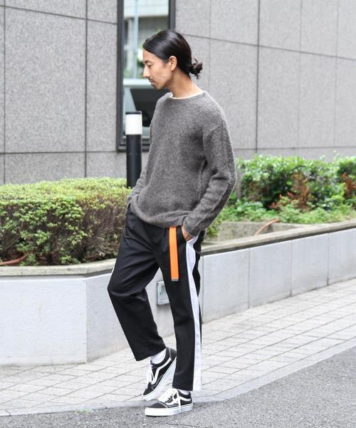 coen（コーエン）の「【セット商品】ブークレレイヤードクルーネックニット(ニット×サーマル)（ニット/セーター・メンズ・ダークグレー/グレー/ブラック/ネイビー・LARGE/SMALL/X-LARGE/MEDIUM）」の10枚目の写真