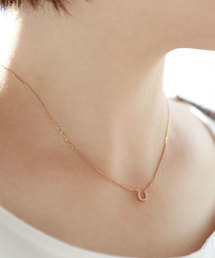 [silver925]ホースシューネックレス〈金属アレルギー対応〉