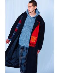 MONKEY TIME | ＜monkey time＞ SHERPA SLEEVE OVERCOAT/コート(トレンチコート)
