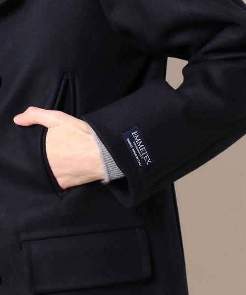 BEAUTY&YOUTH UNITED ARROWS（ビューティーアンドユースユナイテッドアローズ）の「BY エメテックス メルトン ピーコート ◆（ピーコート・メンズ・ブラック/ネイビー・SMALL/MEDIUM/X-LARGE/LARGE）」の11枚目の写真