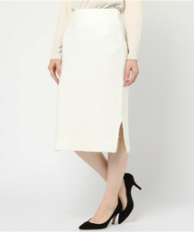 KOBE LETTUCE | もちもちの伸縮素材★すっきりシルエでレディライクに！[もっちり]タイトニットスカート/レディース/ボトムス[M1855]神戸レタス(スカート)